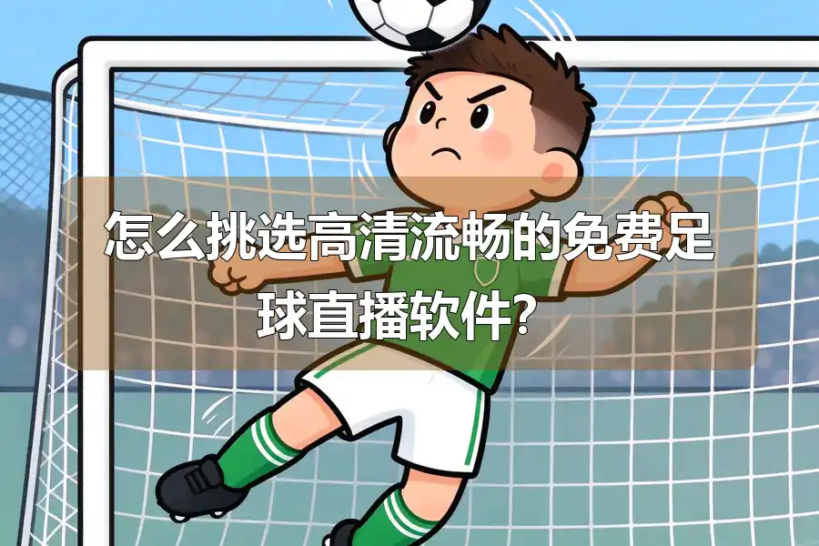 怎么挑选高清流畅的免费足球直播软件？